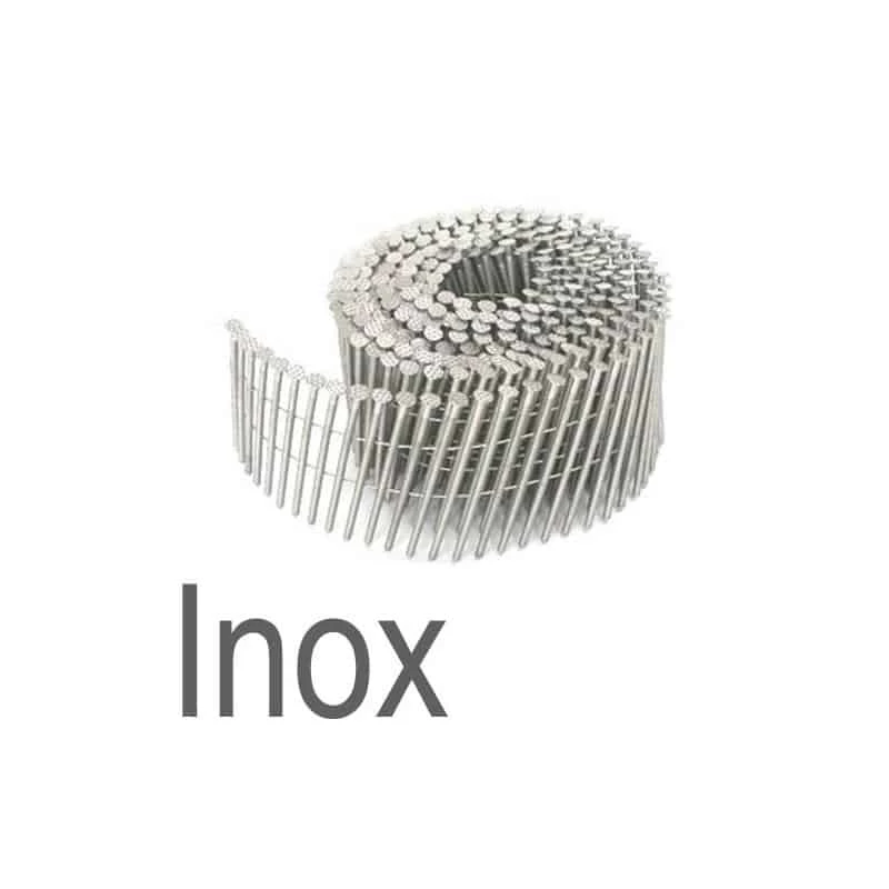 Clou, Vis, Pointe, Agrafe & Cheville // BEA Rouleaux De Clous Acier Inox Annelés Tête Bombée - NR Ring LK 1 Clou, Vis, Pointe, Agrafe & Cheville // BEA Rouleaux De Clous Acier Inox Annelés Tête Bombée - NR Ring LK