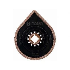 Accessoire Multifonction Oscillant BOSCH Enlève-mortier Concrétion Carbure Ø 70 Mm 3Max AVZ70RT - 2608661757