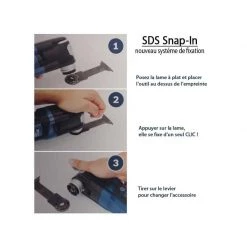 Accessoire Multifonction Oscillant BOSCH Lame De Ponçage Starlock Carbure AVZ 32 RT10 - 2608662610 -Rail de guidage Soldes bosch lame de poncage starlock carbure avz 32 rt10 2608662610 3