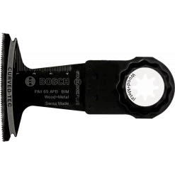 Accessoire Multifonction Oscillant BOSCH Lame Plongeante Starlock BIM PAII 65 APB Wood Métal - 2608662564