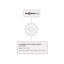 Accessoire Multifonction Oscillant BOSCH Lame Plongeante StarlockMax Métal MAIZ32AT 11 Accessoire Multifonction Oscillant BOSCH Lame Plongeante StarlockMax Métal MAIZ32AT -Rail de guidage Soldes bosch lame plongeante starlockmax metal maiz32at 5