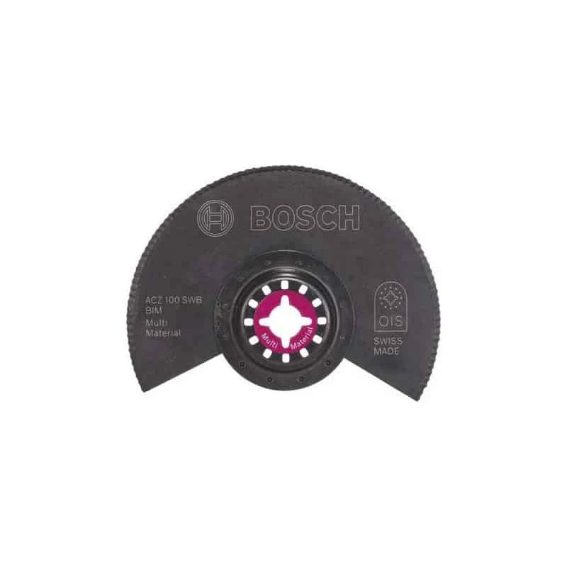 Accessoire Multifonction Oscillant BOSCH Lame Segment Ondulée BIM Ø100mm - ACZ100SWB 1 Accessoire Multifonction Oscillant BOSCH Lame Segment Ondulée BIM Ø100mm - ACZ100SWB
