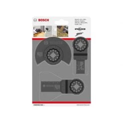 Accessoire Multifonction Oscillant BOSCH Set Universel STARLOCK 3 Lames Bois - 2608662343