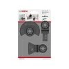Accessoire Multifonction Oscillant BOSCH Set Universel STARLOCK 3 Lames Carrelage - 2608662342