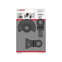 Accessoire Multifonction Oscillant BOSCH Set Universel STARLOCK 3 Lames Carrelage - 2608662342