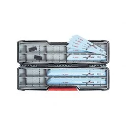 Lame Scie Sabre & Alligator BOSCH ToughBox 20 Lames De Scie Sabre Flexible For Metal - 2607010995