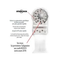 Accessoire Multifonction Oscillant FEIN Lame E Cut Long Life BIM 35mm STARLOCK - 160 5 Accessoire Multifonction Oscillant FEIN Lame E Cut Long Life BIM 35mm STARLOCK - 160 -Rail de guidage Soldes fein lame e cut long life bim 35mm starlock 160 2