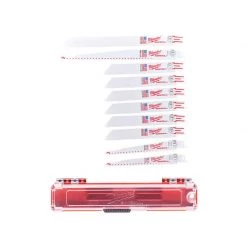 Lame Scie Sabre & Alligator MILWAUKEE Set De 10 Lames De Scies Sabres - 49222211